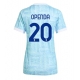 Juventus Lois Openda #20 Replike Gostujuci Dres za Ženska 2025-26 Kratak Rukav